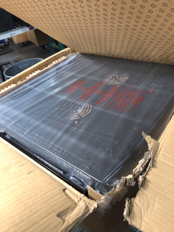 Photo 1 of ***DAMAGED - TOP PANEL BENT - LIKELY MISSING PARTS***
ECHOGEAR 9U Network Rack - Enclosed Wall Mount Rack Kit Includes 2X 1U Shelves, Pre-Mounted Fan, Lockable Door & Hardware - 600mm Depth Fits All Your AV Gear
