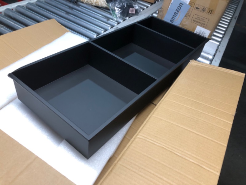 Photo 1 of ***DAMAGED - CORNER BENT - SEE PICTURES***
Greenspring 30" X 12" Shower Niche, Niche for Shower Wall, Shower Niche Insert Tile Ready, Stainless Steel Shower Niche Matte Black No Tile Needed 3-Tier Recessed Niche for Bathroom Storage