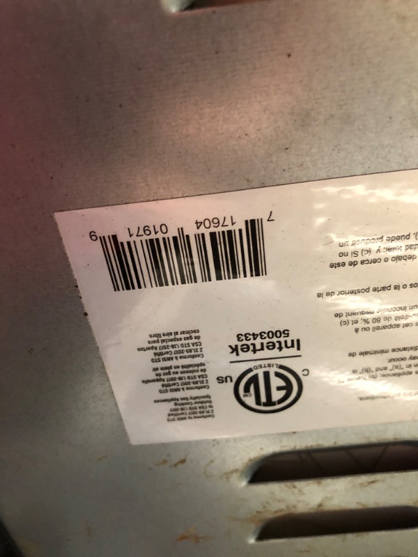 Photo 1 of ***HEAVILY USED - RUSTED AND DIRTY - INCOMPLETE - MISSING PARTS - SEE PICTURES***
Blackstone 1971 Original 17” Tabletop Griddle with Stainless Steel Front Plate, Powder Coated Steel, Black