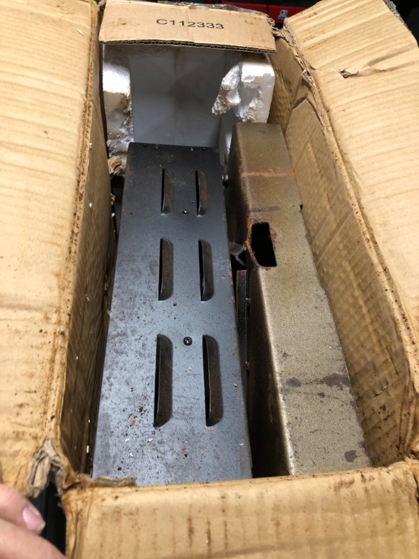 Photo 1 of ***HEAVILY USED - RUSTED AND DIRTY - INCOMPLETE - MISSING PARTS - SEE PICTURES***
Blackstone 1971 Original 17” Tabletop Griddle with Stainless Steel Front Plate, Powder Coated Steel, Black