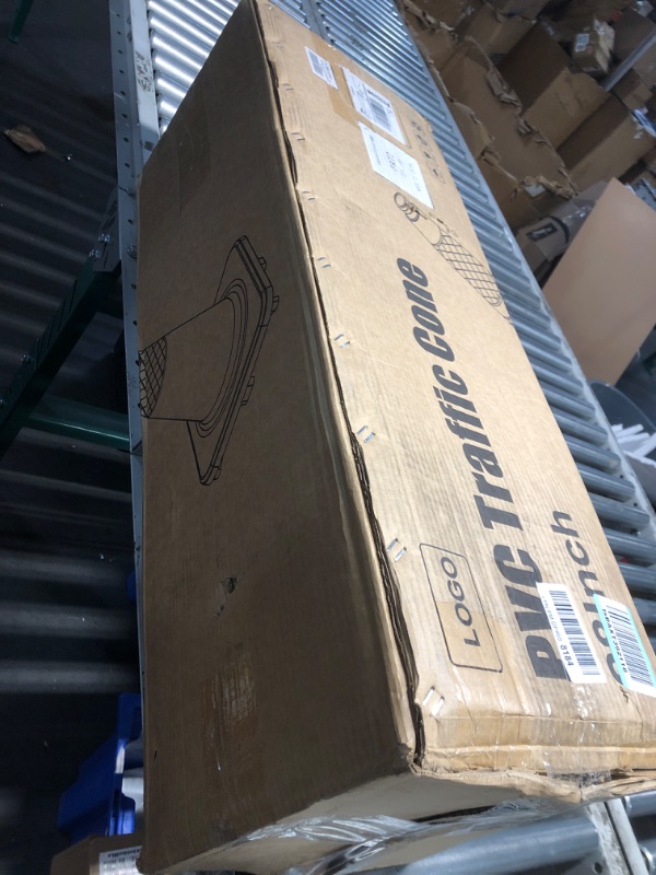 Photo 1 of (6 Pack) BESEA 28” inch Traffic Safety Cones Orange Road Parking Cones Heavy Duty Construction Cone Structurally Stable for Traffic Control at Public Place