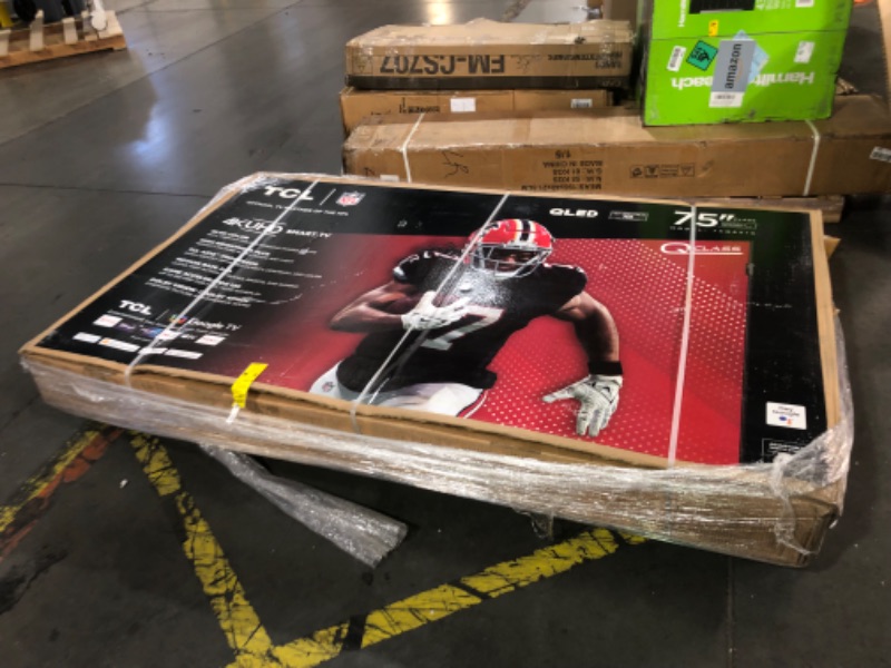 Photo 1 of (TRUCK/TRAILER PICKUP)**READ NOTES**
75" Class Q6-Series 4K UHD HDR QLED Smart Google TV (2024)