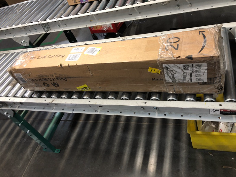 Photo 1 of (used)(unknown if complete) Maenizi California King Bed Frames Platform Support Up to 3000 lbs with Steel Slat, No Box Spring Needed, Easy Assembly, Noise Free, Black