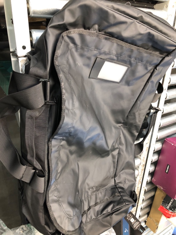 Photo 1 of ***STOCK PHOTO REFERENCE ONLY, DUFFEL NOT A BACKPACK***MIER 90L Water Resistant Backpack Duffle Heavy Duty Convertible Duffle Bag with Backpack Straps for Gym, Sports, Travel, Black