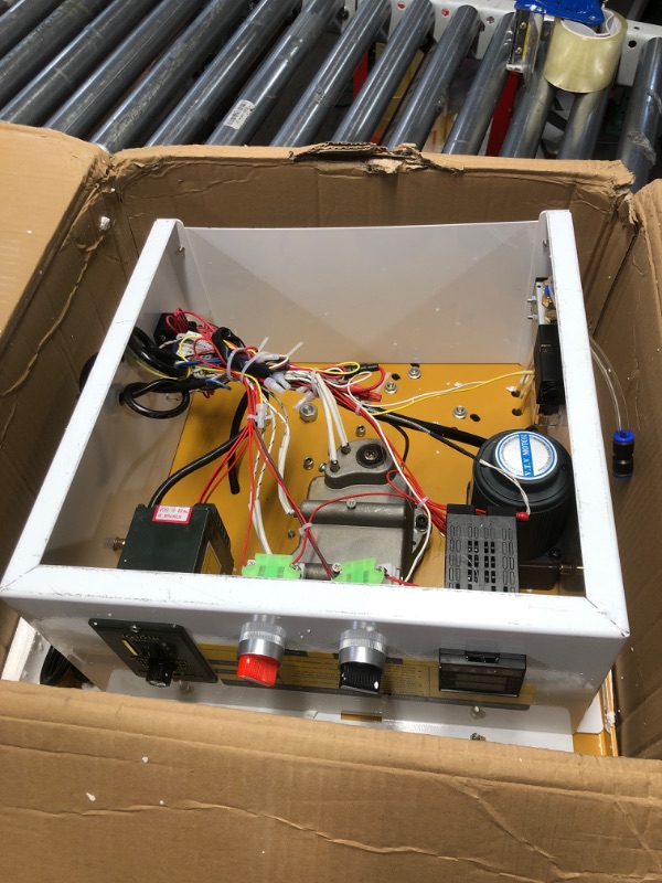Photo 1 of ***ITEM TESTED FOR POWER, UNABLE TO TEST FURTHER***
YUCHENGTECH Edge Bander Banding Machine Automatic Tape Breaking Portable Edge Banding Machine Curve Straight Edge Bander With Microcomputer Intelligent Temperature Control (110, Volts (AC))