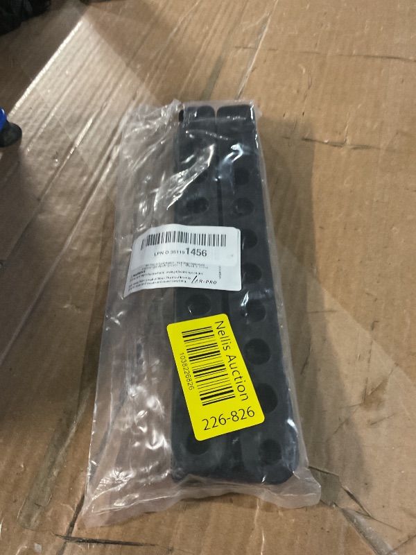 Photo 1 of (6-Pack) Replacement Bike Rack Cradle Straps .49" Ladder-Style Strap Holes Compatible with Thule 1/2" Tab 534 Bike Rack Straps Replacement