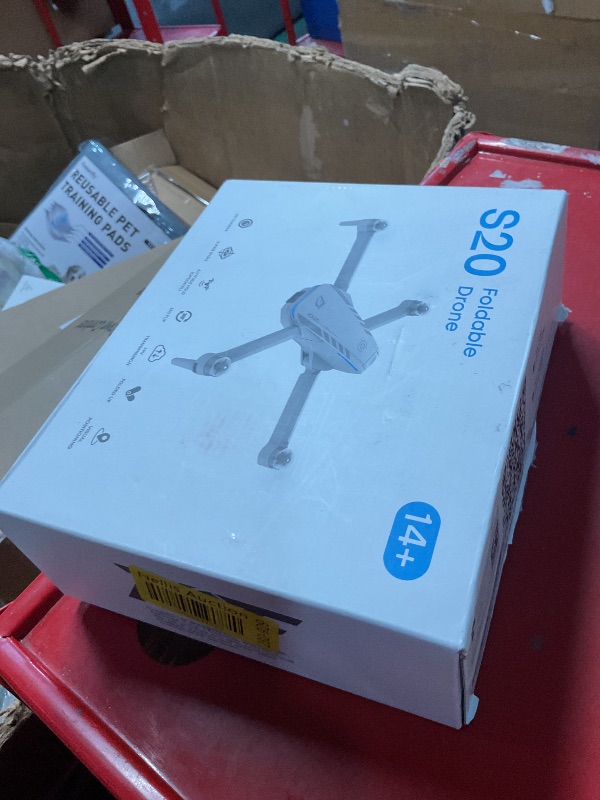 Photo 1 of ***(MISSING PARTS)***
KGF Drone with Camera 1080P HD FPV Foldable Drones for Kids and Beginners,Brushless Motor Gesture Control,Stable Altitude Hold, One Key Start, 360° Flip, Waypoints Fly, Gravity Control, 2 Batteries