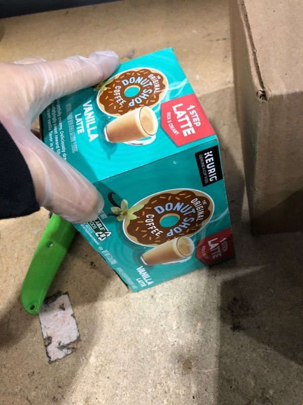 Photo 1 of **BB JAN 17 2025** The Original Donut Shop, Vanilla Latte Flavored K-Cup Coffee Pods, 10 Count
