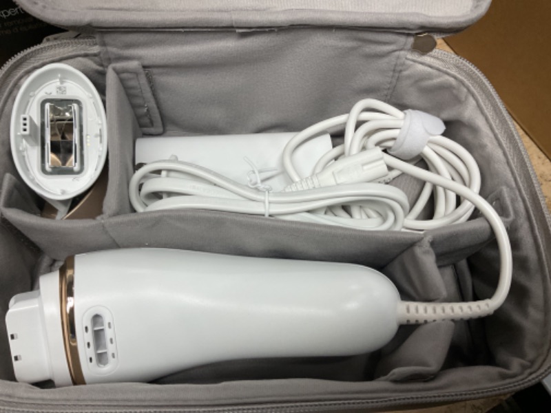 Photo 1 of (POWER TESTED) (UNABLE TO TEST FURTHER) Braun IPL Silk·Expert Pro 5 PL5157 Latest Generation IPL, Holiday Gifts for Women and Men, at-Home Hair Removal System with Soft Pouch and Precision Head