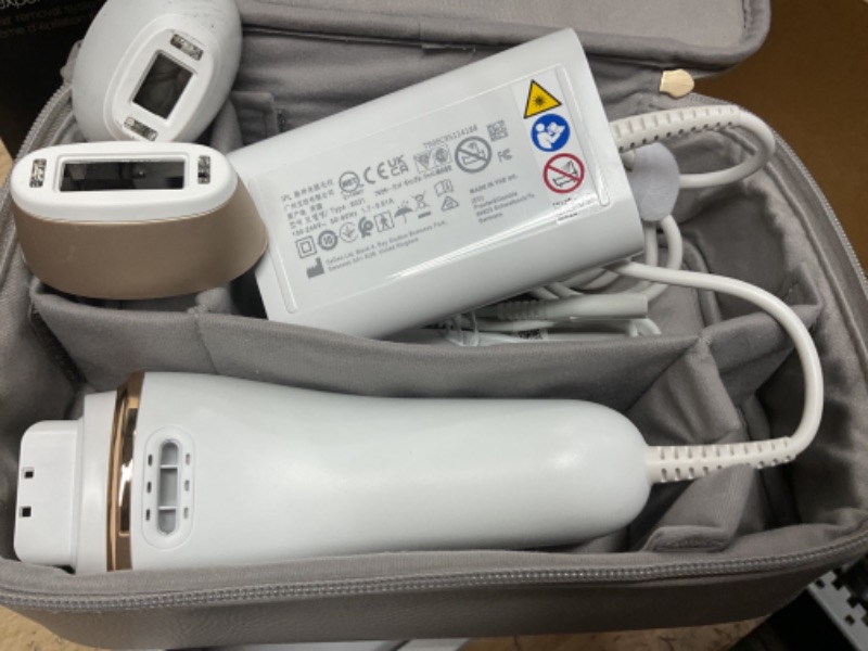 Photo 1 of (POWER TESTED) (UNABLE TO TEST FURTHER) Braun IPL Silk·Expert Pro 5 PL5157 Latest Generation IPL, Holiday Gifts for Women and Men, at-Home Hair Removal System with Soft Pouch and Precision Head