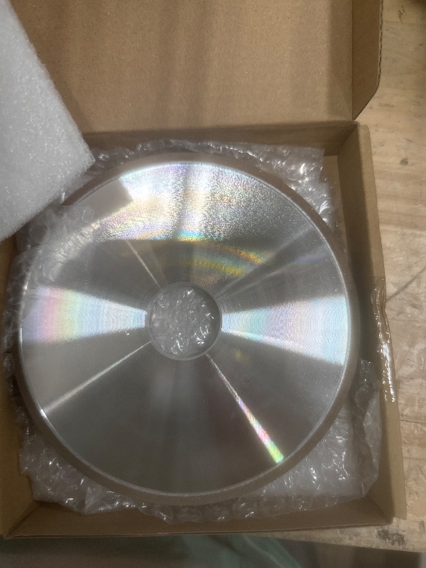 Photo 1 of 6 inch Flat Resin Bond Diamond Grinding Wheel Grit 150 Concentration 100 Percent for Carbide Metal Hard Alloy Tungsten Steel