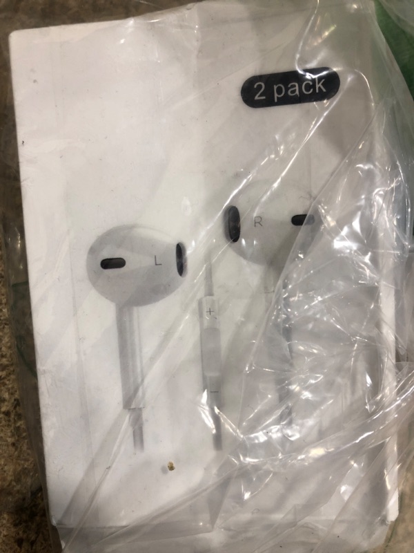 Photo 1 of 2 pack stereo headphones 
