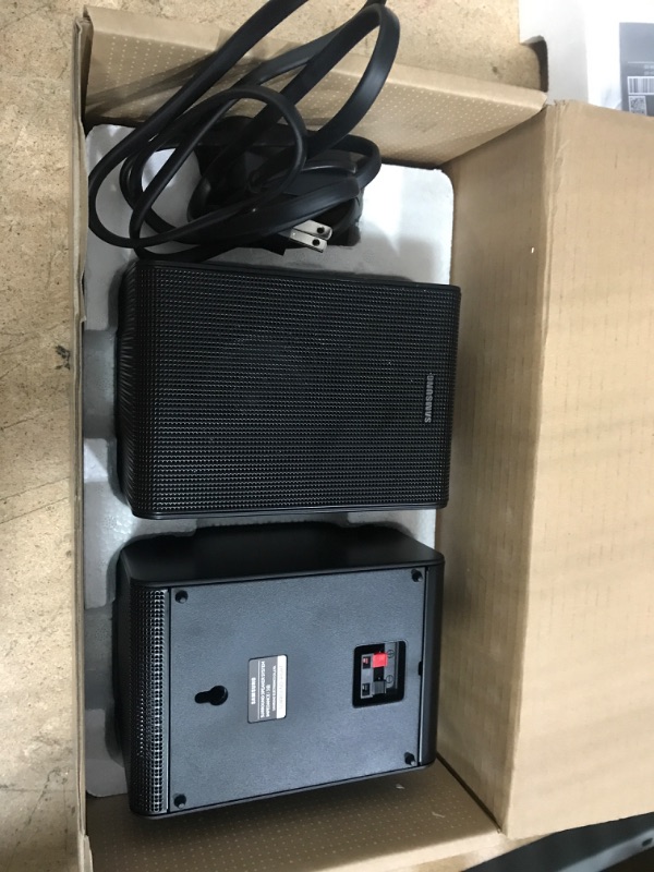Photo 1 of SAMSUNG SWA-9200S Wireless Rear Speaker Kit, Upgrade Soundbar System to True Surround Sound Experience, 2022