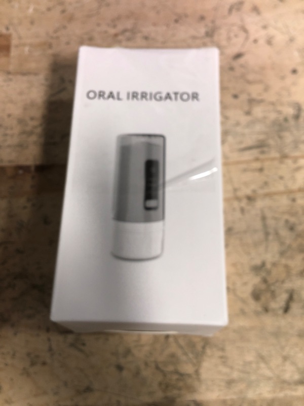 Photo 1 of Water Dental Flosser Teeth Pick 230Ml Portable Cordless Oral Irrigator Waterproof Electric Water Flossing Machine Rechargeable Travel Teeth Cleaning Irrigator Travel Flosser Machine For Teeth Cleaning