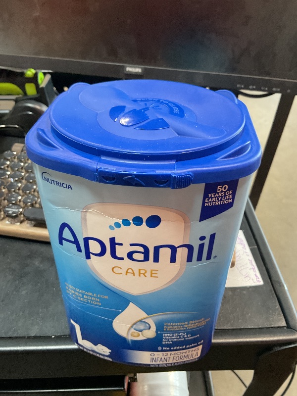 Photo 1 of Aptamil Care Stage 1, Milk Based Powder Infant Formula, Also for C-Section Born Babies, with DHA & ARA, Omega 3 & 6, Prebiotics, Contains No Palm Oil, 28.2 Ounces