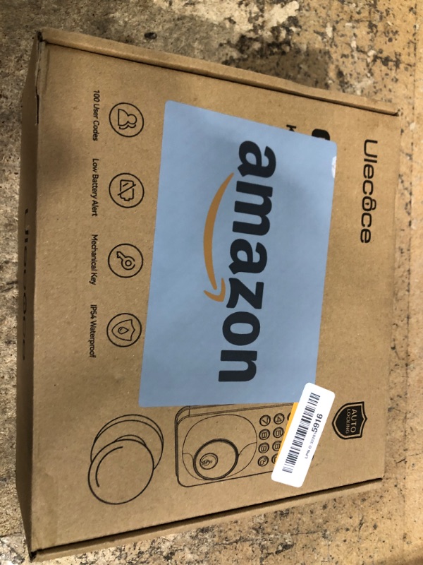 Photo 1 of Keyless Entry Door Lock Deadbolt with Handle Set, Door Locks for Front Door, Keypad Door Lock with Handle, Smart Door Knob, Auto Lock, Code Door Lock with Installation Guide (Satin Nickel)