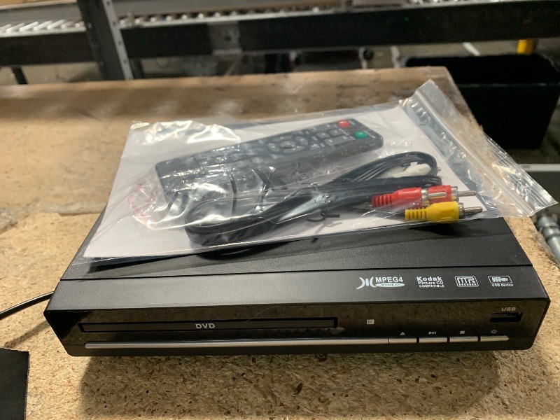 Photo 1 of DVD Players for TV with HDMI,Plays All Regions and Formats,CD Player for Home,Support 1080P Video/CD/DVD/VCD/JPEG/USB, Remote, HDMI and RCA Cables Included