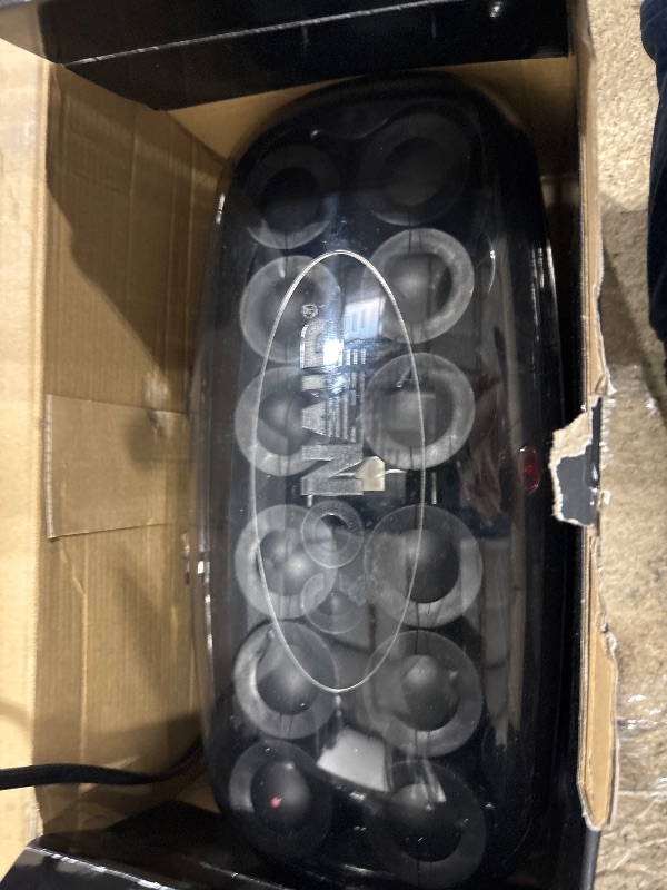 Photo 1 of Conair Hot Rollers Hair Curlers for Long, Medium and All Hair | Heated Rollers with Hair Roller Clips Included | 1 1/2-inch Rollers | Amazon Exclusive