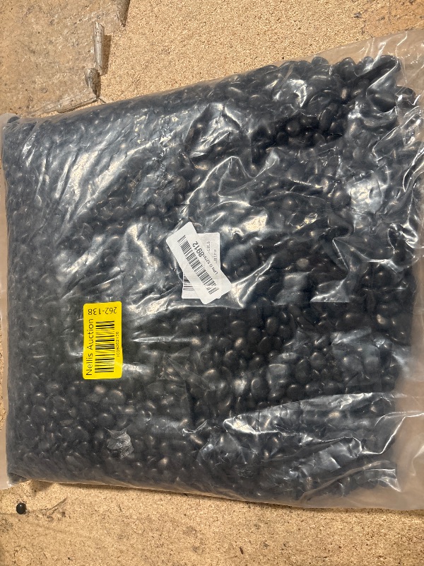 Photo 1 of 18lb 1/4" Small Pebbles Black for Plants,Potting,Succulents Aquarium Fish Tank Vases Decorative Garden Polished Gravel Rocks Stones