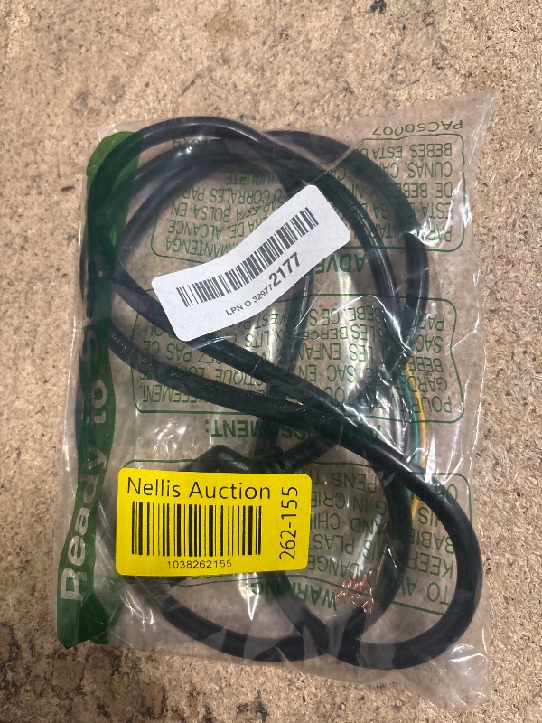 Photo 1 of Adullama 4 Way Trailer Wiring Harness 5FT Jacketed Cable, 18AWG 4 Pin Flat Trailer Extension Connector Trailer Wire 4 pin Trailer Wiring Harness, Pure Copper