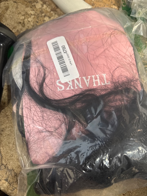 Photo 1 of EARLR 7x5 HD Lace Wear and Go Glueless Wig Human Hair Pre-Plucked, Pre-Cut Lace Glueless Wigs, No Glue Lace Front Closure Wig Straight, 180% Density, 26inch