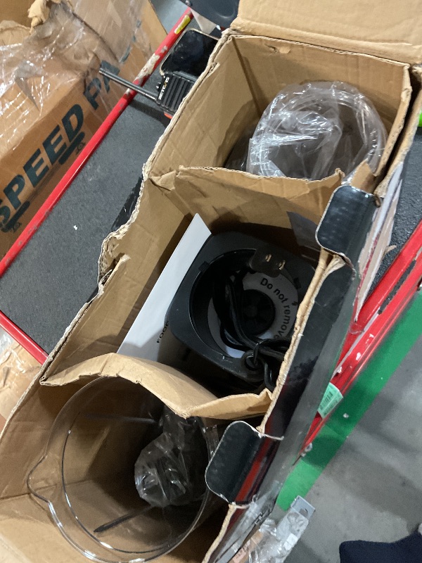 Photo 1 of (PARTIAL SET) Sangcon Blenders and Food Processor Combo for Kitchen, Blender for Shakes and Smoothies, Grinding & more, 40 oz Jar & 17oz Cup with To-Go Lid, Stainless Steel Silver