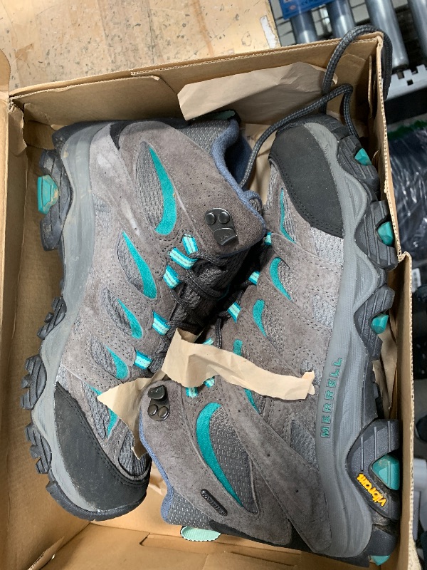 Photo 1 of Merrell Women's Moab 3 Mid Waterproof Hiking Boot, Granite, 10