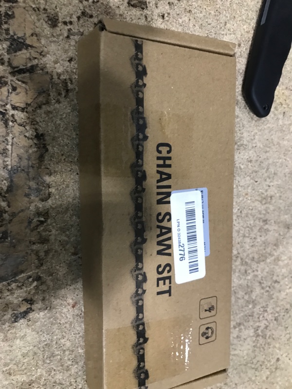 Photo 1 of 5 Pack 18 Inch Chainsaw Chain 62 Drive Links .050" Gauge, 3/8" Pitch Replacement Chains Compatible with Ryobi, Kobalt, Echo, Poulan, Craftsman and more