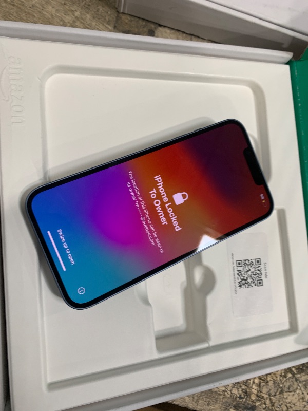 Photo 1 of *LOCKED SOLD AS IS* Apple iPhone 14, 128GB, Blue - Unlocked (Renewed Premium)