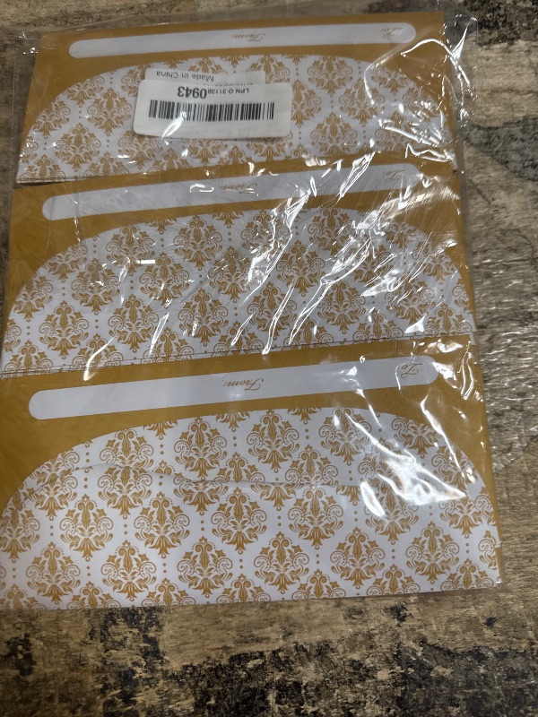 Photo 1 of *MISSING SOME* XXINMOH 100 Pack Gold Money Envelopes for Cash Gifts (7x3 Inch), Fancy Decorative Design Money Holder for Christmas, Birthday, Graduations, Weddings, Small Money Saving Envelopes, Bulk Value Pack