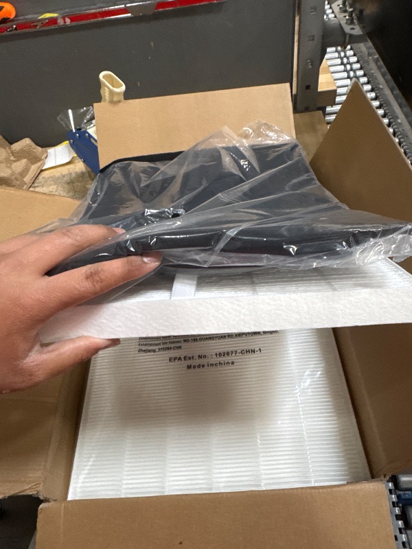 Photo 1 of Improvedhand 115115 Filter A Replacement Compatible with Winix PlasmaWave Air Purifier C535 5300 5300-2 6300 6300-2 5000 9000 C909 AM90,3 Pc H13 True High Efficiency Filter and 3 Pc Carbon Pre-filter