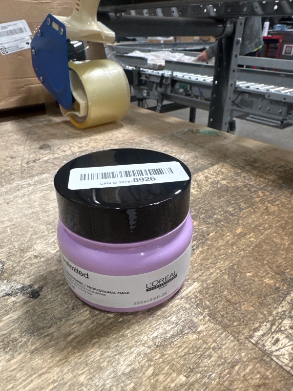 Photo 1 of *OPENED* L'Oreal Professionnel Liss Unlimited Mask - For Frizz-Prone Hair, Provides Long-Lasting Frizz and Humidity Protection, With Prokeratin