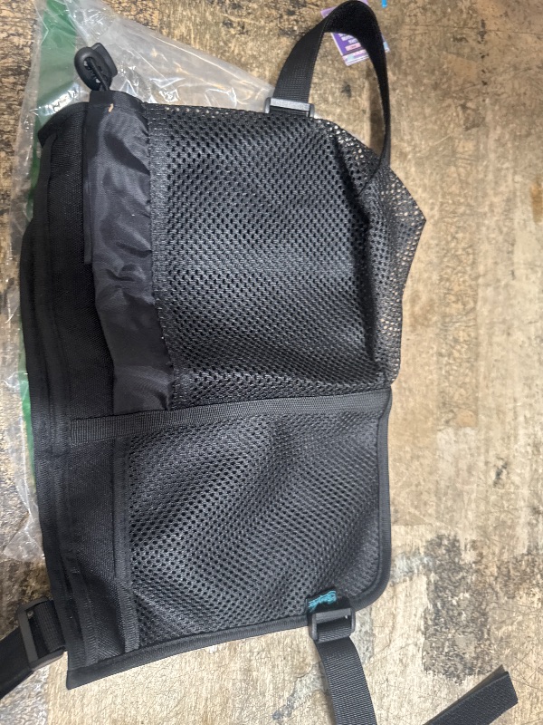Photo 1 of *BAG ONLY* Beautyflier Folding Steel Bedside Commode Chair Hanging Bag, Bedside Commode Chair Armrest Organizer, Portable Toilet Chair Accessories, for Storage Toilet Paper, Mobile Phones (Bag Only)