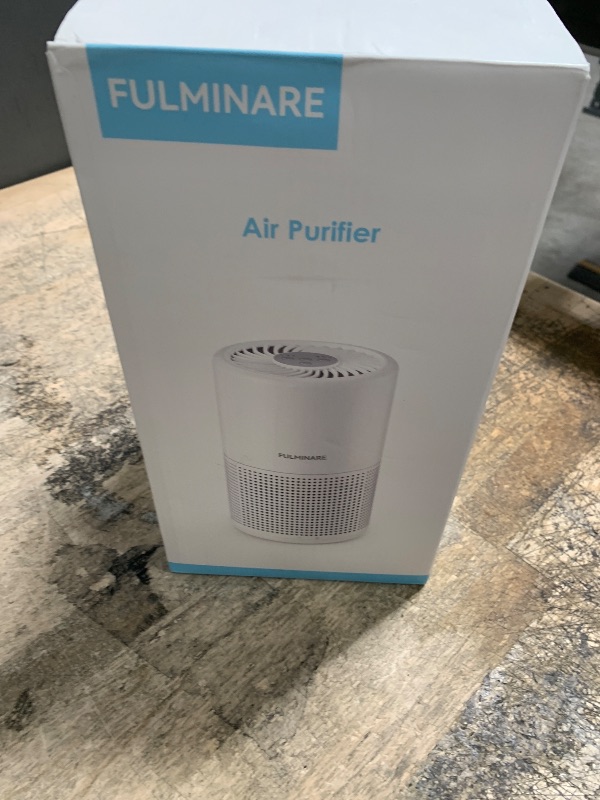 Photo 1 of Air Purifiers for Bedroom, FULMINARE H13 True HEPA Air Filter, Quiet Air Cleaner With Night Light,Portable Small Air Purifier for Home, Office, Living Room