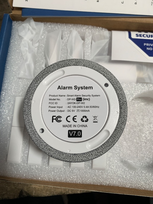 Photo 1 of WiFi Door Alarm System, Wireless DIY Smart Home Security System, with Phone APP Alert, 8 Pieces-Kit (Alarm Siren, Door Window Sensor, Remote), Work with Alexa, for House, Apartment, by tolviviov