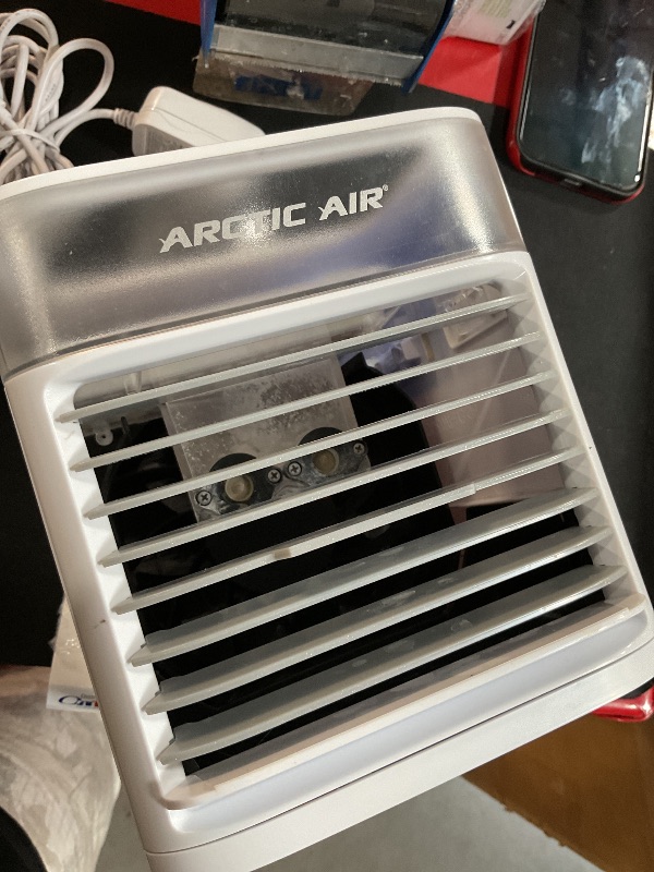 Photo 1 of Arctic Air Pure Chill 2.0 Evaporative Air Cooler by Ontel - Powerful, Quiet, Lightweight and Portable Space Cooler with Hydro-Chill Technology For Bedroom, Office, Living Room & More,Blue