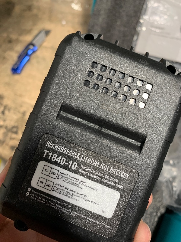 Photo 1 of *POWERS ON* Seesii Cordless Impact Wrench 1/2 inch, Brushless Impact Gun Max Torque 479 Ft-lbs(650Nm), 3300RPM w/ 2x 4.0 Battery, 6 Sockets,9 Drill,6 Screws, High Torque Power Impact Driver for Car Home, WH700