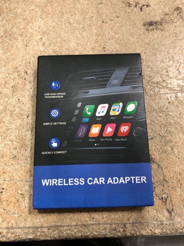 Photo 1 of 2025 Upgraded Wireless CarPlay Adapter for iPhone, Convert Wired to Wireless Apple Carplay Dongle, Plug & Play Auto Connect Easy Use for Cars from 2017