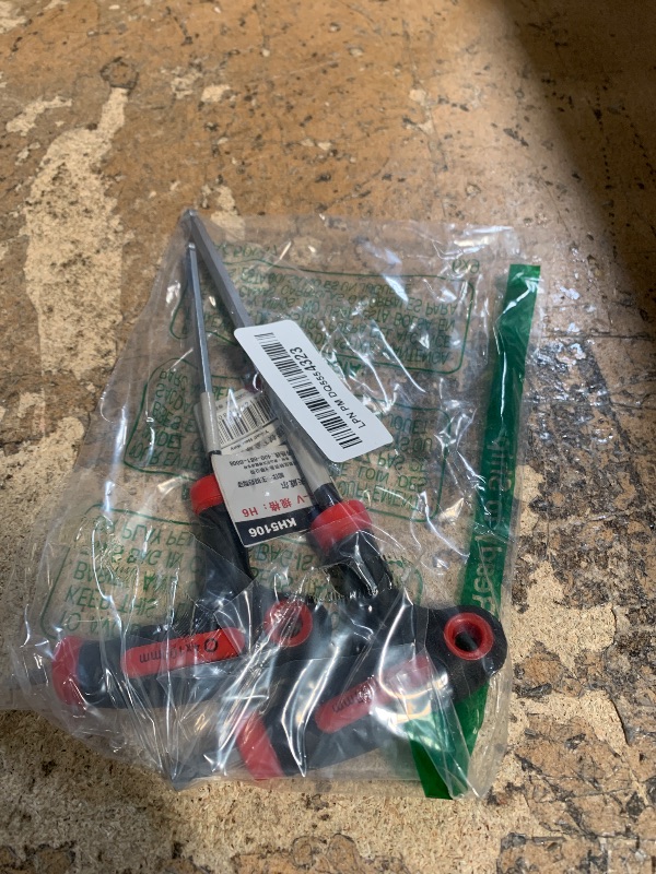 Photo 1 of Acekit 4/5/6mm T-Handled Energe Saving Hex Wrench Set for Bike Pedal Handlebar Disc Brake Mount Repair