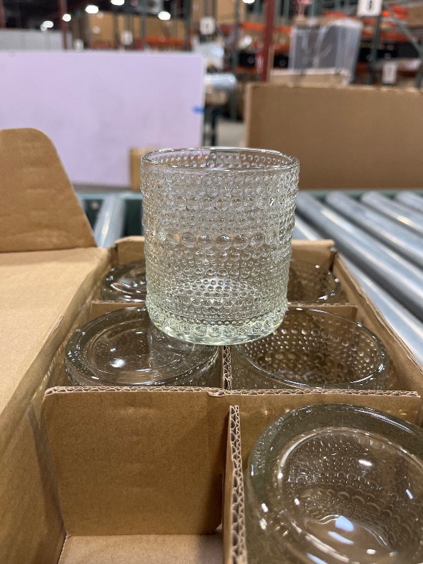 Photo 1 of SOUL ONE 5 oz Small Juice Glasses, Set of 6, Stackable Heavy Based Drinking Glasses, Kids Small Drinking Glassware for Orange Juice, Water, Milk, Coffee