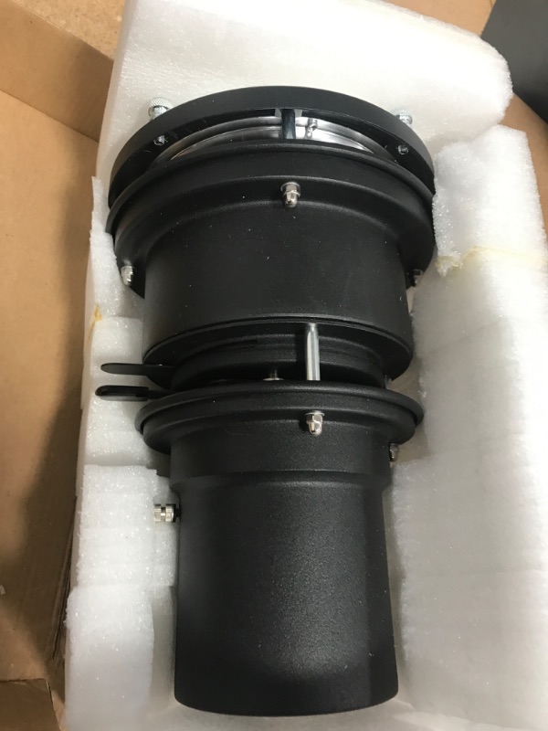Photo 1 of Wellmaking Bowens Mount Optical Snoot Conical, Flash Projector Attachment, Spotlight Snoot Photography Video Artist Modelling Shape Light Studio with Optical Lens Various Gobos Photography Accessories
