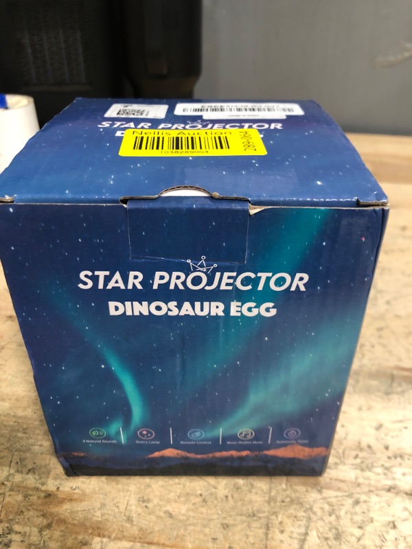 Photo 1 of Galaxy Star Night Light Projector, Aurora Projector with 33 Light Effects, Dinosaur Egg Lights for Bedroom Decor with Bluetooth Speaker White Noise & Remote Control for Kids/Party/Gift