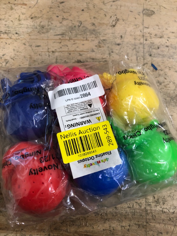 Photo 1 of 4E's Novelty Octopus Water Balls - Pack of 6 - Pool Toys for Kids Sensory Octopus Water Bomb Splash Balls, Toddler Bath Toy, Swimming Pool Floating Swim Toys, Easter Basket Stuffers