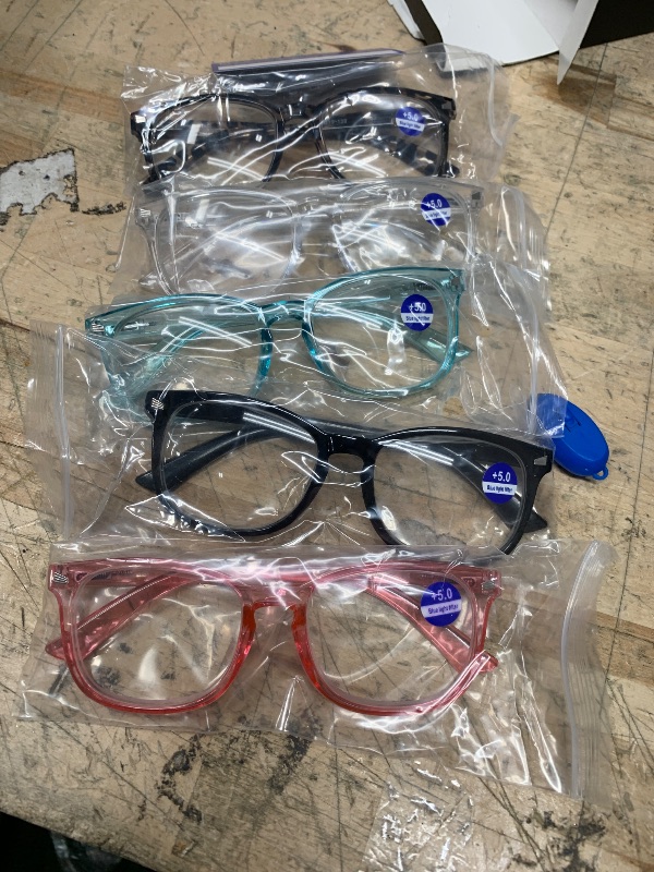 Photo 1 of CCVOO Reading Glasses for Women/Men, Eyeglasses, Blue Light Readers for Women/Men, Computer Eye Glasses, Cheaters