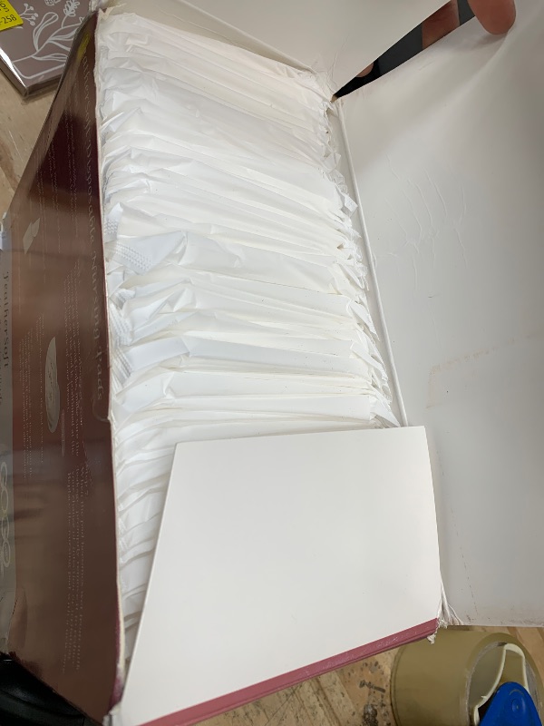 Photo 1 of GoGo Pure 200CT FeatherSoft Disposable Nursing Pads, Ultra-Thin, Quick Absorbency, 5.12 Inches in Diameter Full Coverage, 3D Contoured Design, Extra Comfort, Individually Wrapped