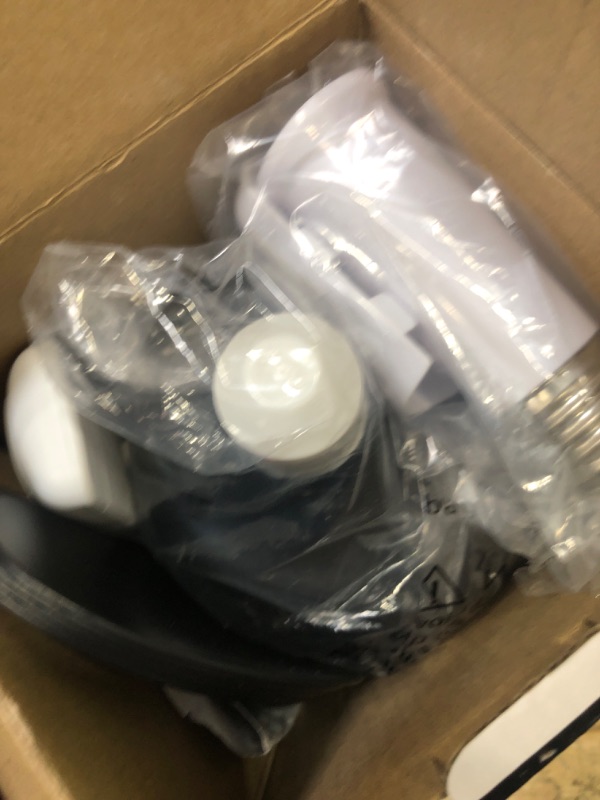 Photo 1 of 18" Socket Fan Light with Remote, Dimmable LED Ceiling Fans with Lights, Screw in Socekt Fans and 1 Socket Extender, 3 Colors 3000K-6500K, Replacement Light Bulb Fan for Kitchen Garage Bedroom, Black
