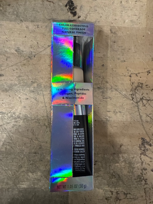 Photo 1 of e.l.f. Camo CC Cream, SPF 30 Color-Correcting Medium-To-Full Coverage Face Foundation, Delivers An Airbrushed Finish, Vegan & Cruelty-Free, Fair 100 W