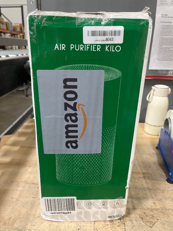 Photo 1 of Afloia Air Purifiers for Home Bedroom Large Room Up to 1076 Ft², True HEPA Filter Air Purifier for Pets Dust Pollen Allergies Dander Mold Odor Smoke, 22dB&7 Color Light, Kilo White