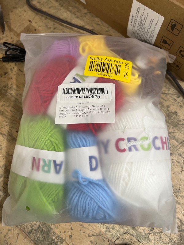 Photo 1 of 6Pcs Crochet Kit for Beginners, 2025 Upgraded Animal Crochet Kit, DIY Craft for Adults and Kids, All in One Crochet Knitting Kit, Comes with Step-by-Step Video Tutorials(A)
