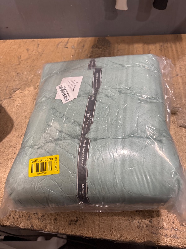 Photo 1 of 8 Packs Jumbo Chunky Chenille Yarn - 1820g(64oz) 254 Yards (761ft) Bulky Yarn - Chunky Yarn for Hand Knitting Blanket,Cushions, Pet Bed - Soft and Durable(Mint Green)